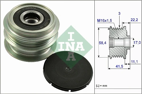 Alternator Freewheel Clutch